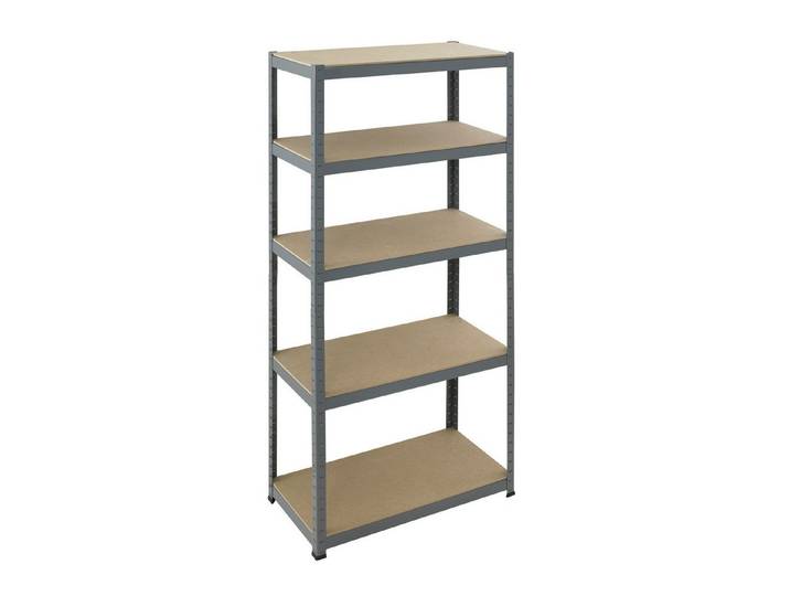 Pro-Bau-Tec Regal Schwerlastregal 10074 180x90x45cm 5 Böden 265kg