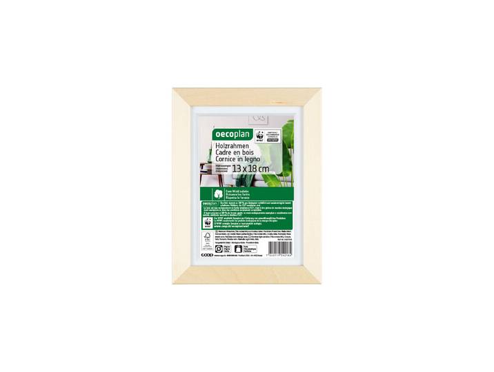 Oecoplan Bilderrahmen 13 x 18 cm Natur Holz