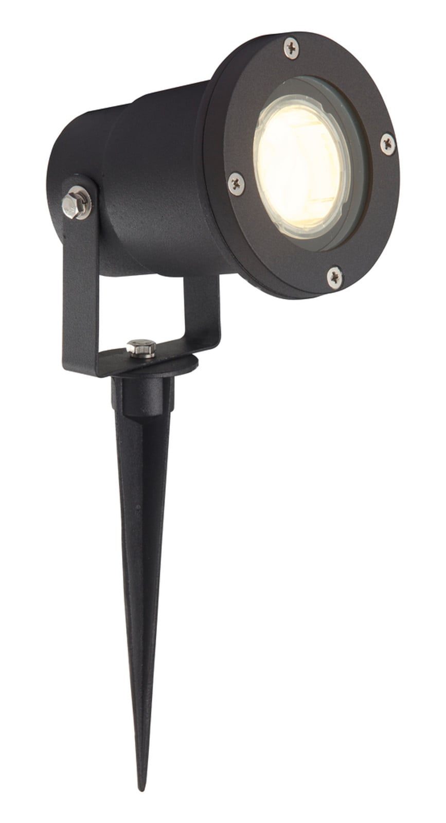 Brilliant Janko LED grondlamp zwart met grondpen