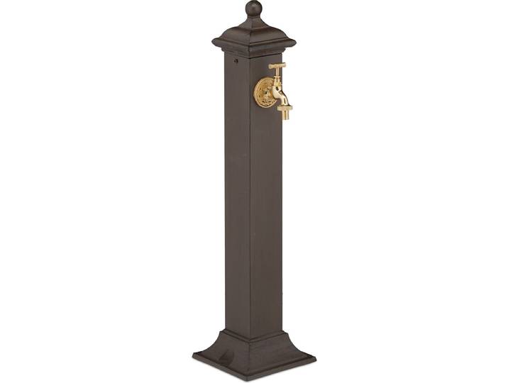 waterzuil met kraan - 71 cm - gietijzer - tuin