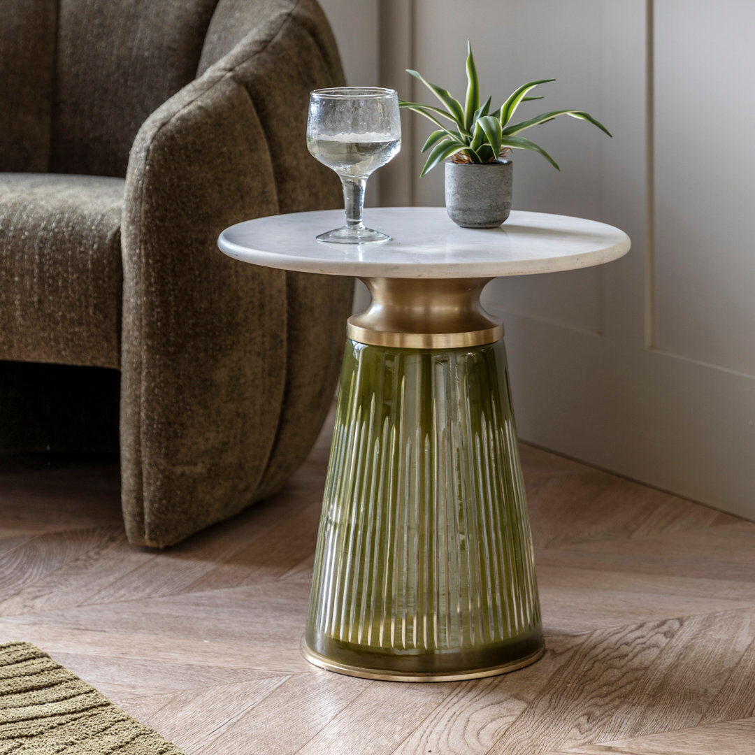 Canora Grey Pendelton End Table Green 460cm H X 46cm W X 18.11cm D