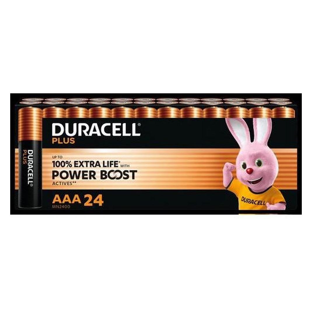 Duracell Plus Power Boost (24 Stk., AAA) (5000394178922)
