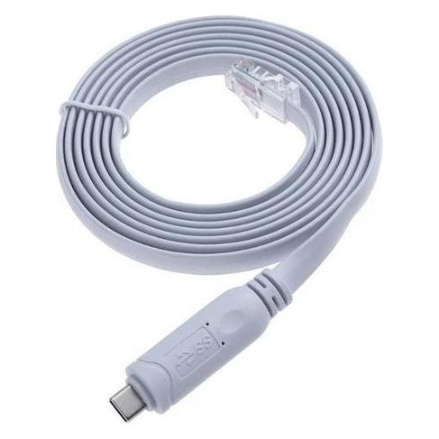 MicroConnect USB-C - RJ45 Console Cable M-M (S/UTP, CAT8.2, 1.80 m) (MC-USBCETHM)