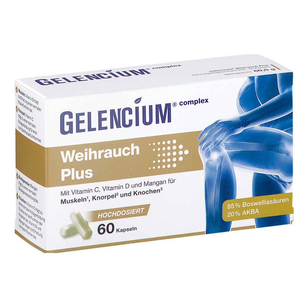 Heilpflanzenwohl GmbH GELENCIUM Weihrauch Plus hochdosiert mit Vitamin C 19176575