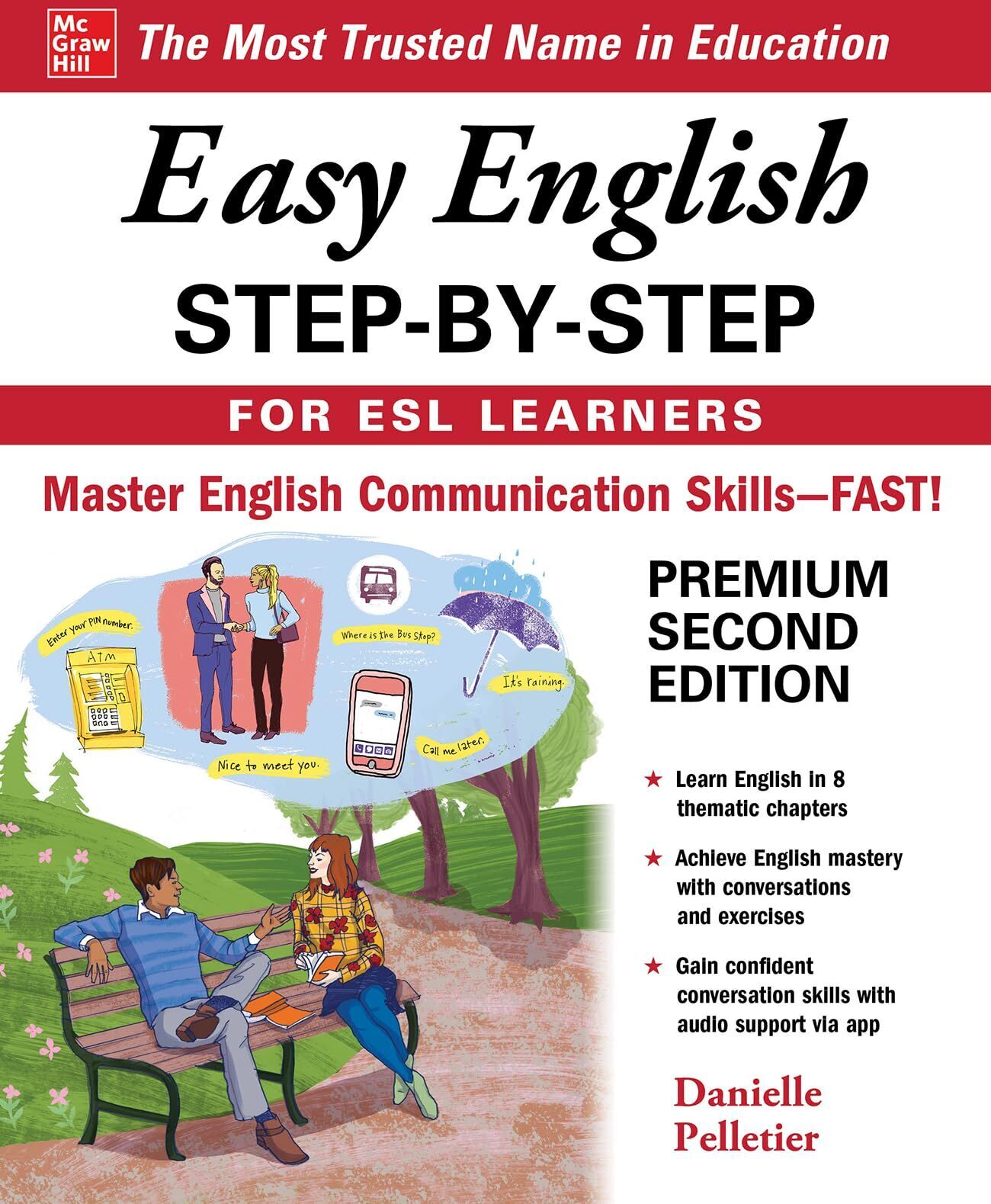Danielle Pelletier - Easy English Step-By-Step for ESL Learners, Second Edition - Preis vom 09.10.2026 07:28:09 h