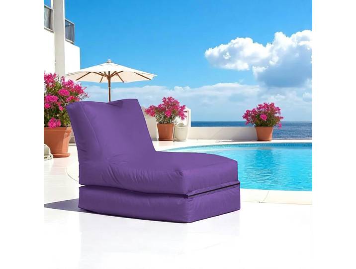 Chilienne de jardin dépliable en tissu imperméable ARTA - Violet