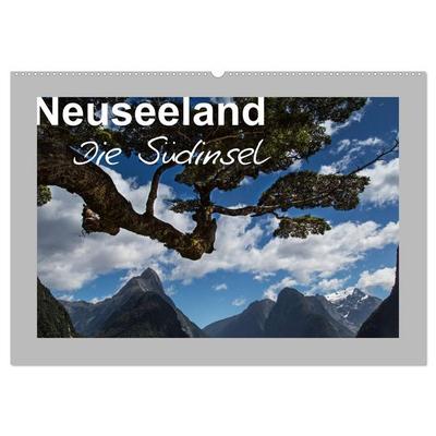Neuseeland - Die Südinsel (Wandkalender 2026 DIN A2 quer), CALVENDO Monatskalender