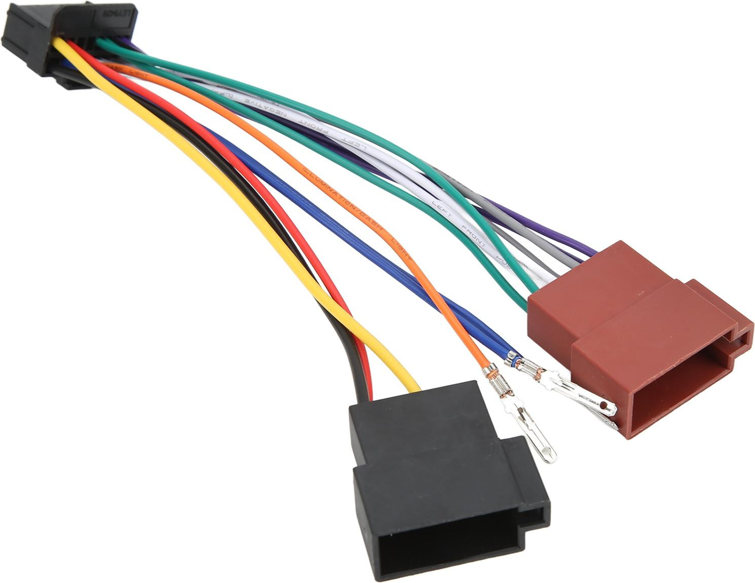 Gistuch ISO-kabelboom-connector voor oudere Pioneer autoradio's