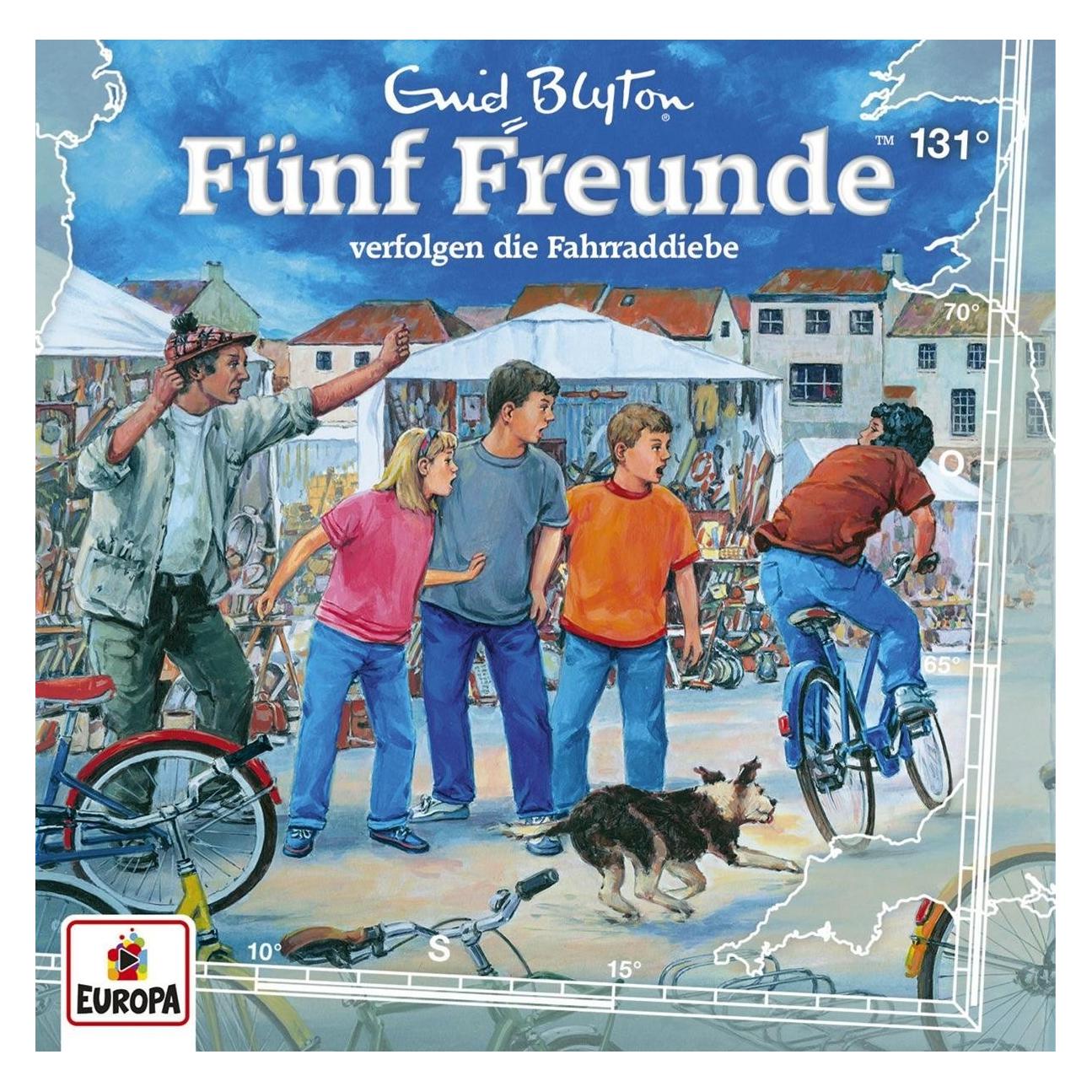 Europa Fünf Freunde 131 - verfolgen die Fahrraddiebe (75923682)