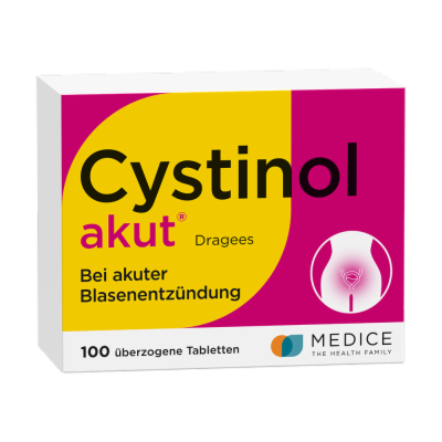 MEDICE Arzneimittel Pütter GmbH&Co.KG CYSTINOL akut Dragees 100 St 07126744