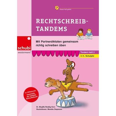 Rechtschreib-Tandems 3/4, Geheftet von Brigitta Reddig-Korn, SCHUBI Lernmedien – eine Marke der Westermann Schweiz AG, 978-3-03976-080-0