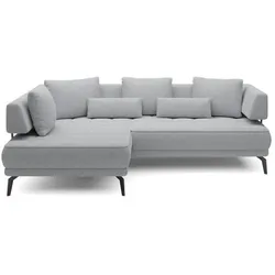 Ecksofa Giotto Stoff Blau Hellblau