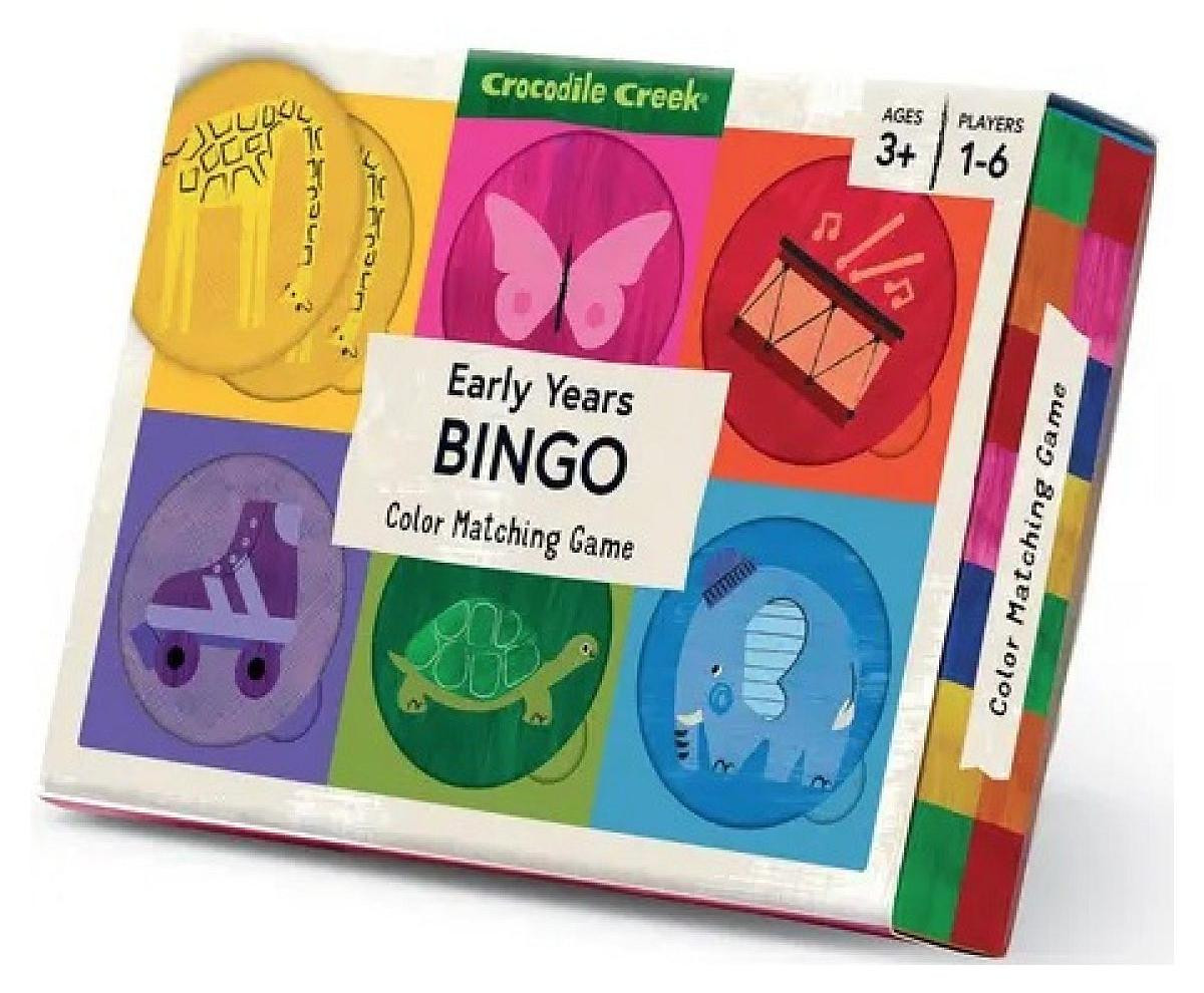 Crocodile Creek Bingo Kleurenspel voor kinderen - Educatief speelgoed