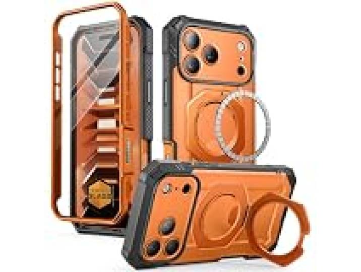 SUPCASE Coque Magnétique pour iPhone 18 Pro Max/iPhone 17 Pro Max, Corail