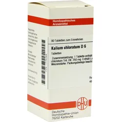 Kalium Chlorat D 6 80 ST