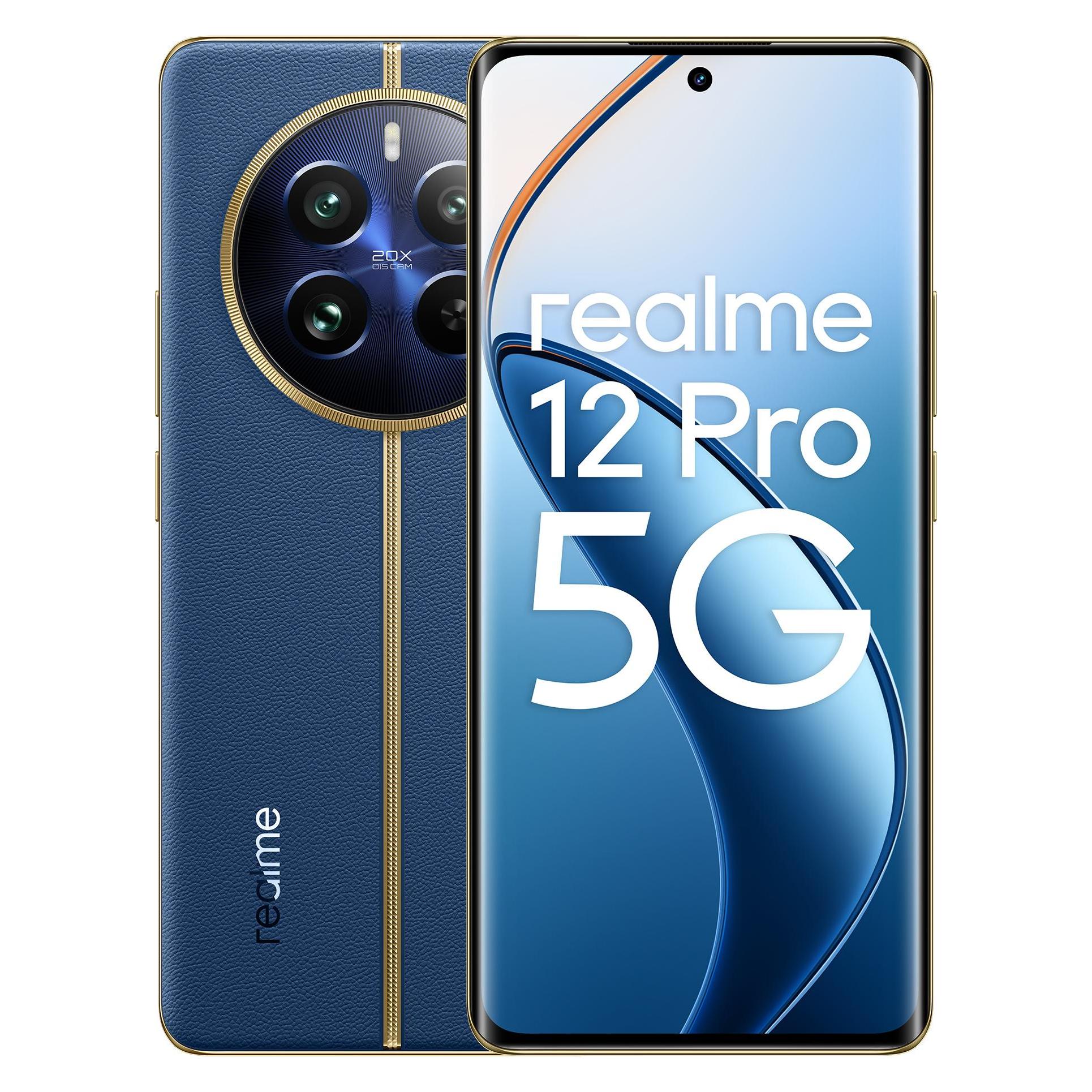 realme 12 Pro (256 GB, Submariner Blue, 6.70", Dual SIM, 5G) (6941764422513)
