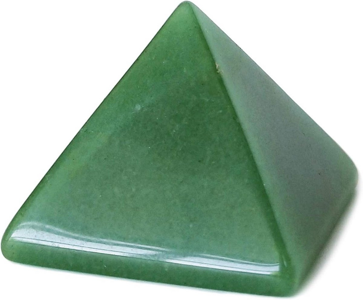 Kristallen Piramide Groen Aventurijn voor Meditatie en Balans - 3,8 cm