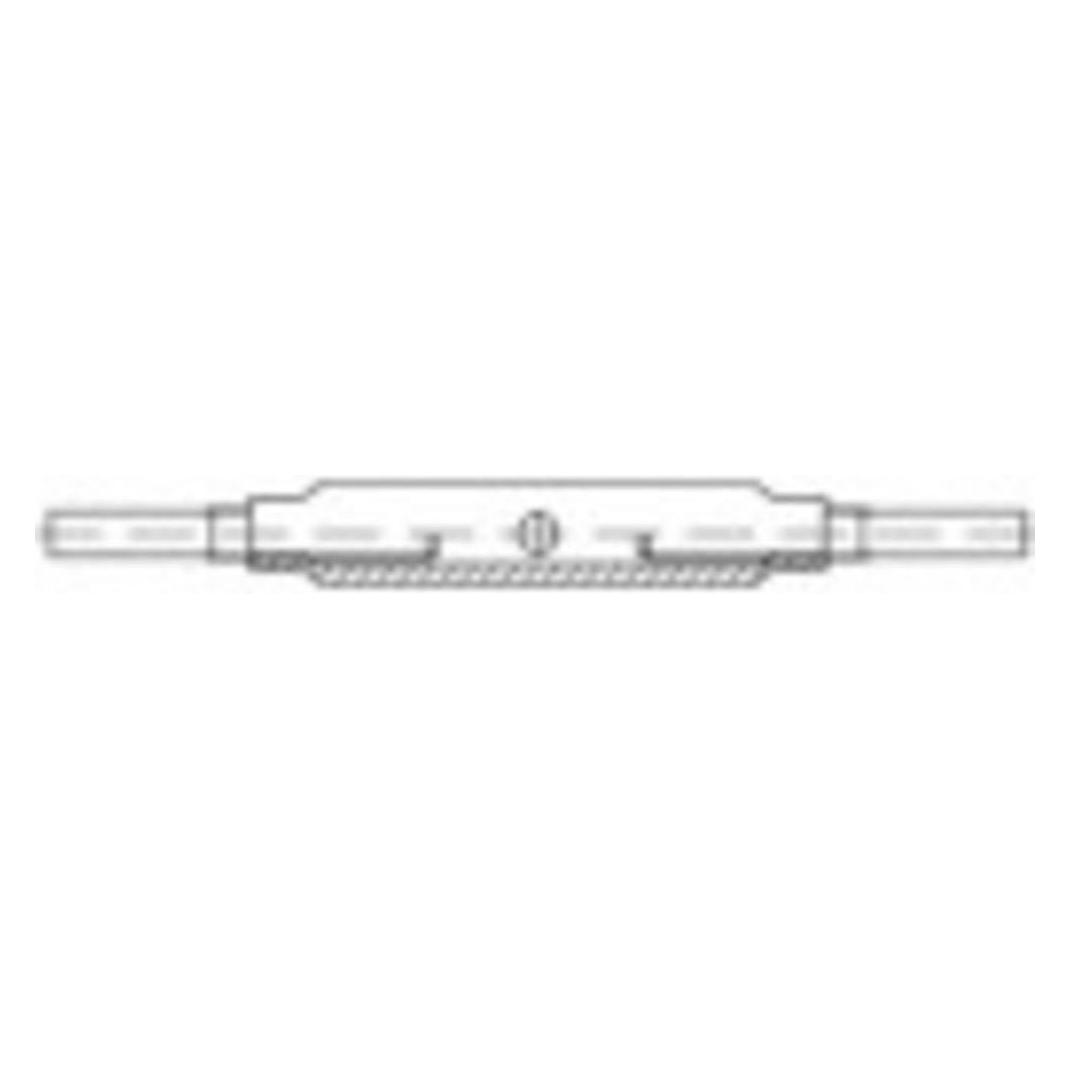 Toolcraft Spannschloss mit 2 Anschweisse (136571)