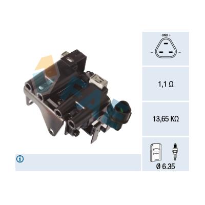 FAE Zündspule 80407 für KIA