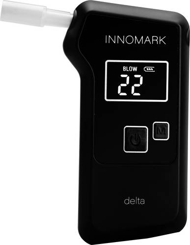 ACE INNOMARK delta Alkoholtester Schwarz 0.07 bis 4.00 ‰ inkl. Display