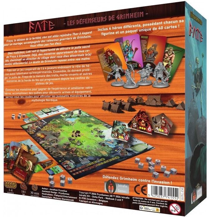 Intrafin Games Fate - Les Défenseurs de Grimheim