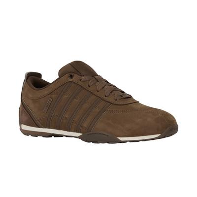 Sneaker K-SWISS "Arvee 1.5", Herren, Gr. 45, tiramisu, chocolate, chocolate gum, Leder, Schuhe Sneaker