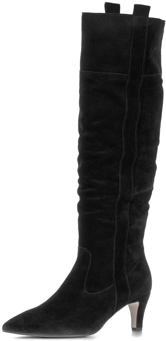 Stiefel GABOR "Eleganter Stiefel", Damen, Gr. 39, schwarz, Schuhe Stiefel