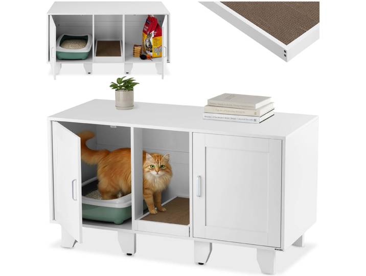 Kattenkast Freya - wit