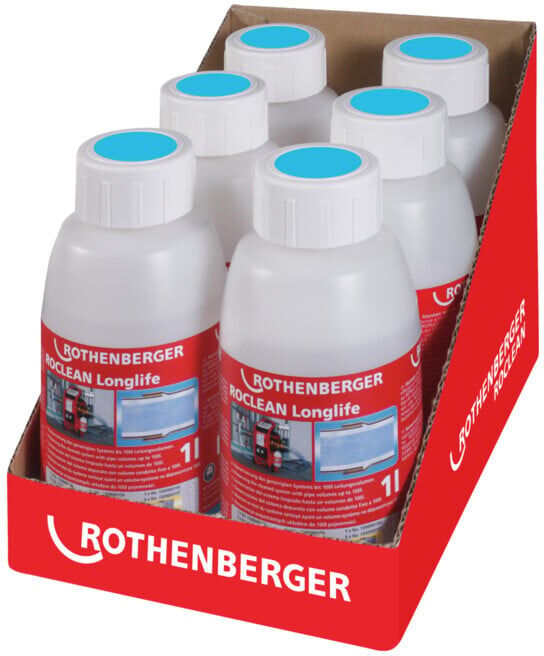 Produits de nettoyage ROPULS ROCLEAN p.syst. radiateurs et chauffage surfaces 1 ; ROTHENBERGER (1500000202)