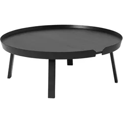 Muuto Around Couchtisch, Ø 95 cm, schwarz