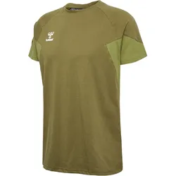 hummel hmlTRAVEL T-Shirt 6599 - military olive S