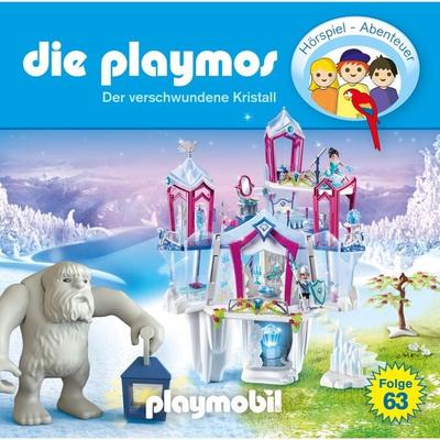 Die Playmos - Das Original Playmobil Hörspiel, Folge 63: Der verschwundene Kristall - David Bredel,Florian Fickel, Audio, 4260229662557