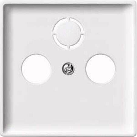 Merten Plaque centrale pws pour prise antenne 294119 (294119)