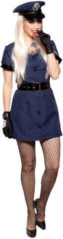 American Police Officer Kostüm für Damen