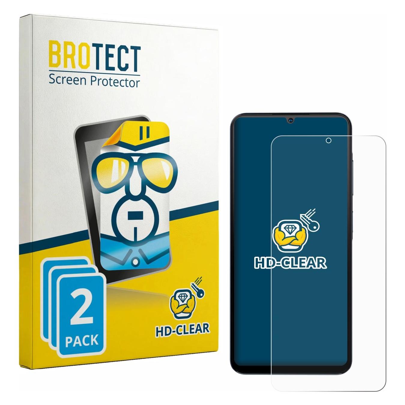 Brotect Schutzfolie für Hotwav A56 Displayschutz Displayschutzfolie Folie Klar Transparent (1863113)