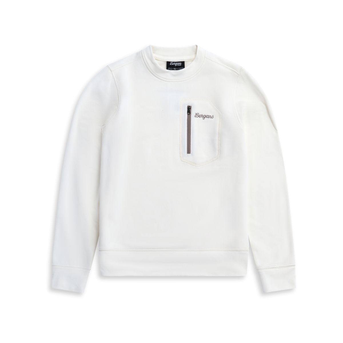 Bergans Midtli Midlayer Sweatshirt Junior vanilla white (21406) 128 259908-4003-21406-128