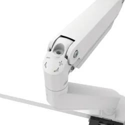 Fellowes Monitorarm Eppa Crossbar weiß 8 kg mit Tischklemme