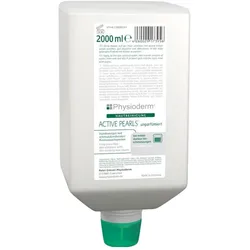 Physioderm, Handseife, ACTIVE PEARLS Handreiniger 2,0 l (Flüssigseife, Handseife Nachfüllpackung, 2000 ml)