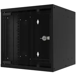 EFB Elektronik WGB-1006TS.30 Rack 6U Wandmontiertes Regal Schwarz