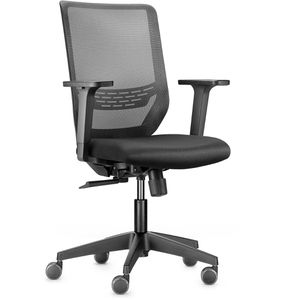 Dauphin Bürostuhl to-sync one, SC 9241, schwarz, Stoff / Netz, belastbar bis 120 kg