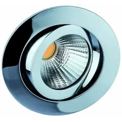 Rutec ALU57344UWWOK LED-Einbaustrahler schwenk.,rund,350mA,8W, IP20,2700K, CRI90
