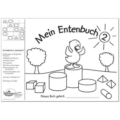 Mein Entenbuch 2, Das Malbuch zu 'Entenland 2'; Set von Gerhard Preiss, Zahlenland Prof. Preiß, 978-3-9811261-9-8