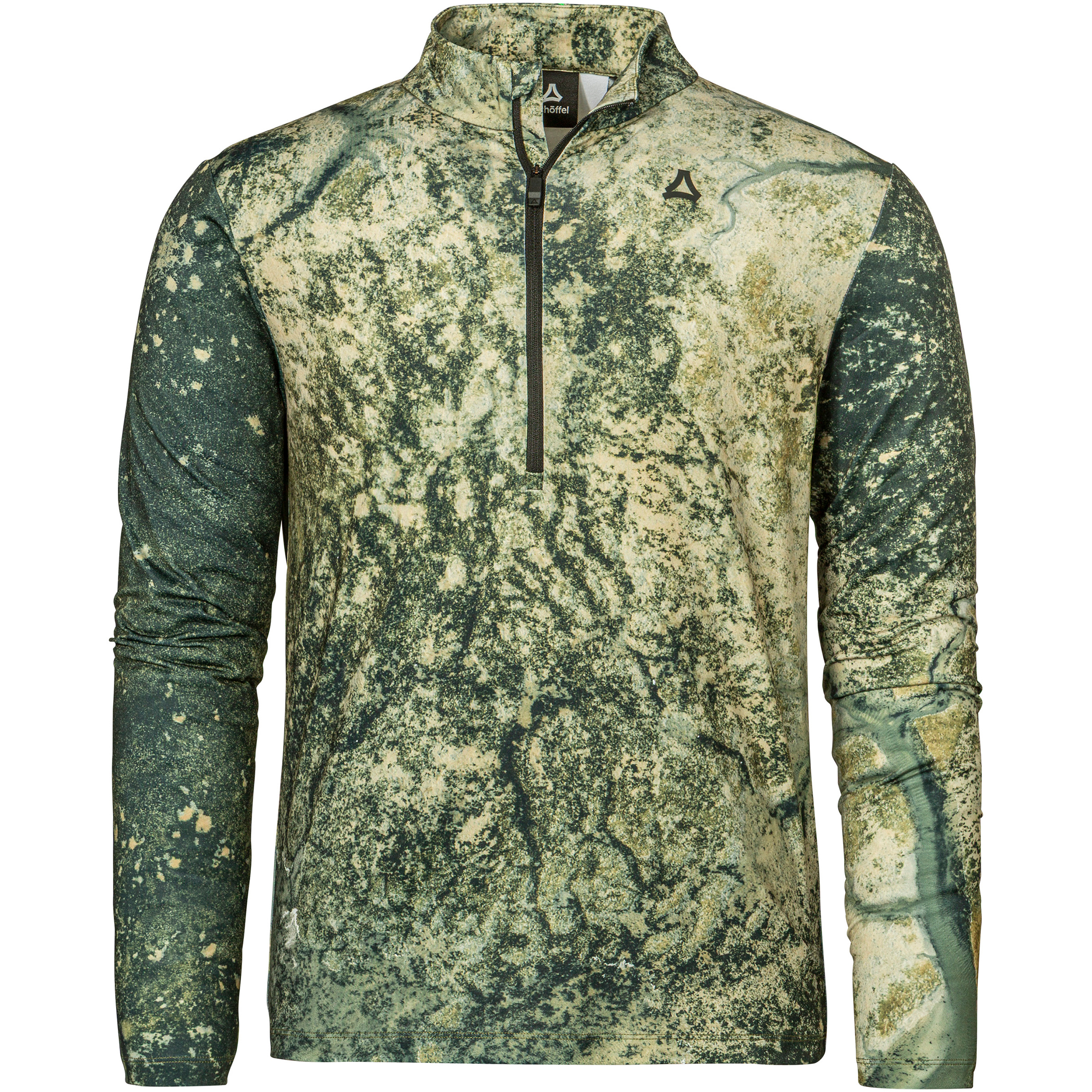 Schöffel Schöffel X Tom Hegen Herren Longsleeves oliv Größe S Skifahren | Freeride Elastisch