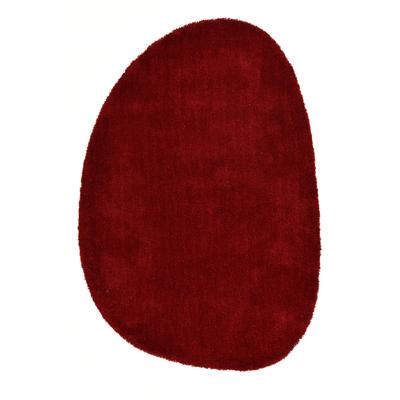 Hochflor-Teppich TOM TAILOR HOME "Shaggy Teppich Cozy", rot, B:80cm H:25mm L:120cm, Polyester, Teppiche