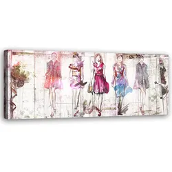 WANDBILD glamour modelle
