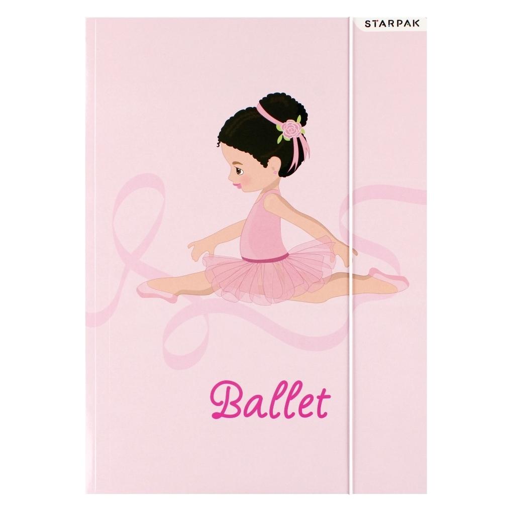 Starpak A4-Ballerina-Ordner mit Gummiband (A4) (43349513)