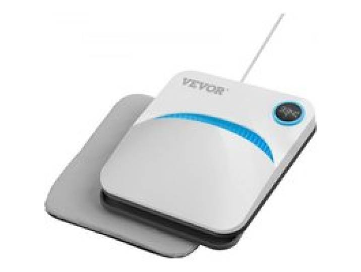 VEVOR Presse à Chaud Portable 22,8x22,8 cm, Machine de Sublimation Textile avec Revêtement en PTFE, Presse à Chaleur Transfert par Sublimation, pour T-shirts/Sacs/Oreillers/Projets en Vinyle HTV