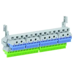 Striebel & John, Verteilerschrank Zubehör, 2CPX052458R9999 ZK225T N/PE f.V-Feld N=44p PE=46p Quick-Steckklemmenset