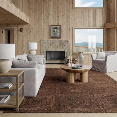 Nuloom Juniper Tiled Jute Area Rug