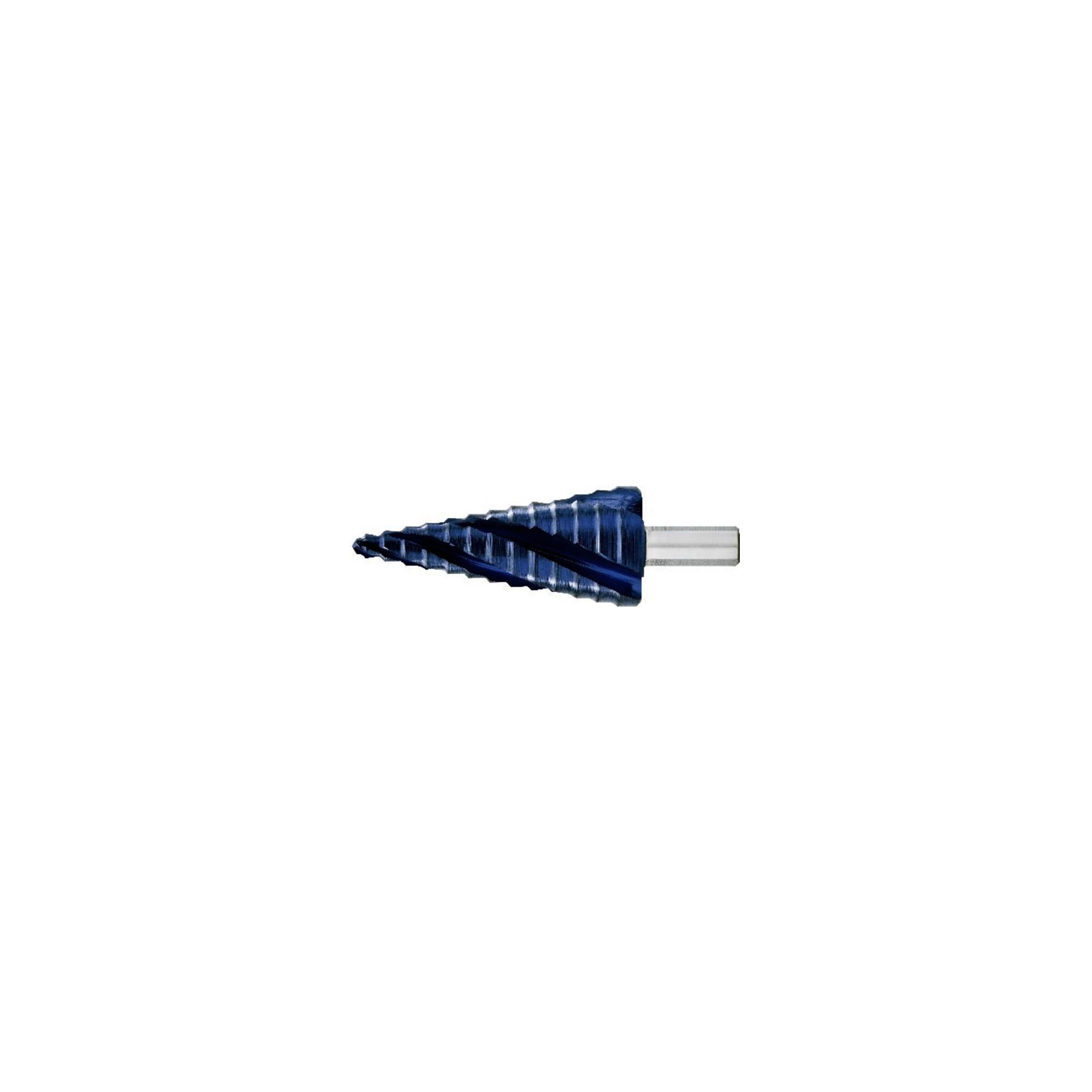 Exact Stufenbohrer HSS TiAlN 4-fach Spiralnute 4-12mm (07061)